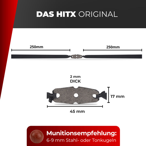 HITX Steinschleuder Gummi 10 Stück