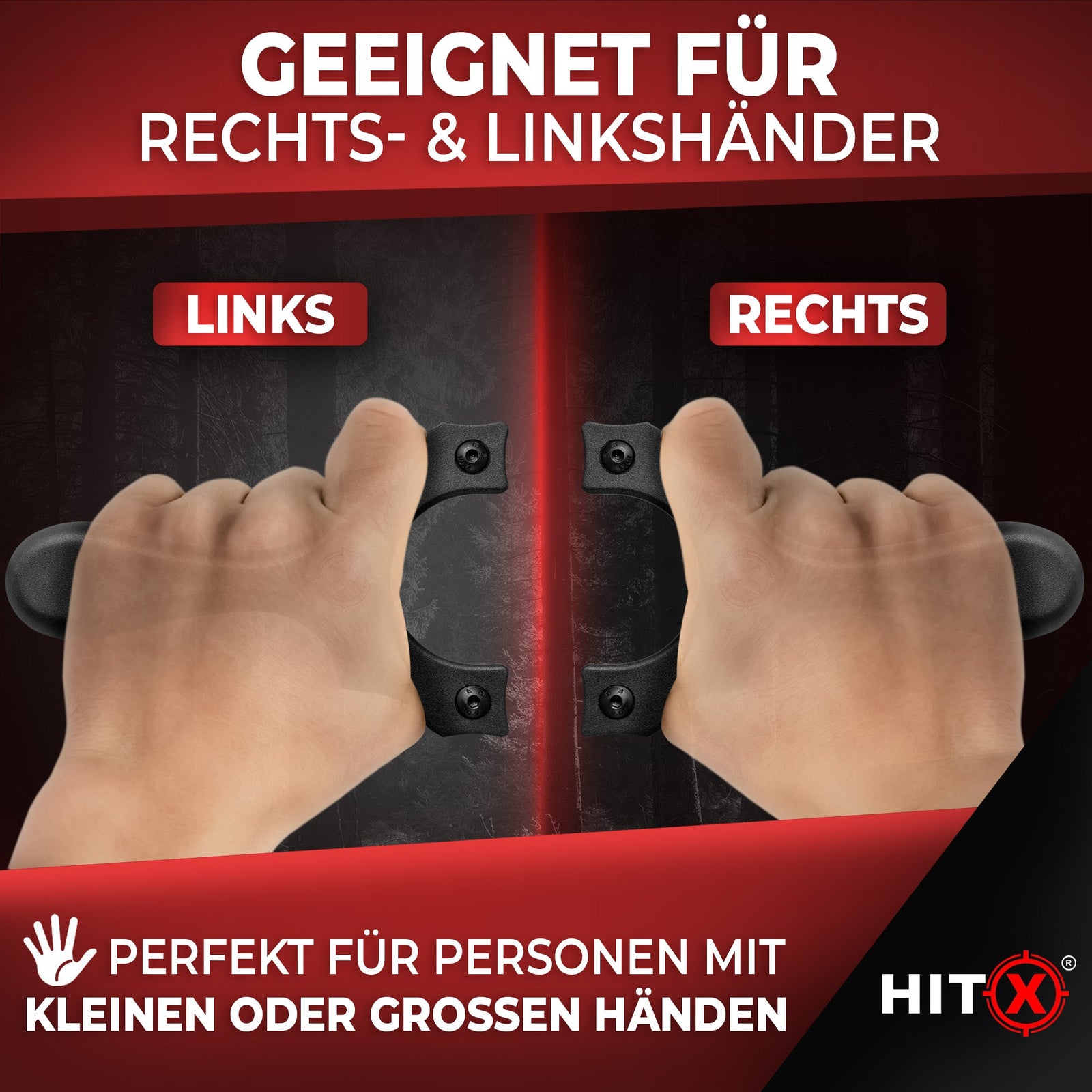 HITX Alpha Clips slingshot in a bundle set