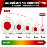 HITX Bullseye Ziel 5 Stück - HITX