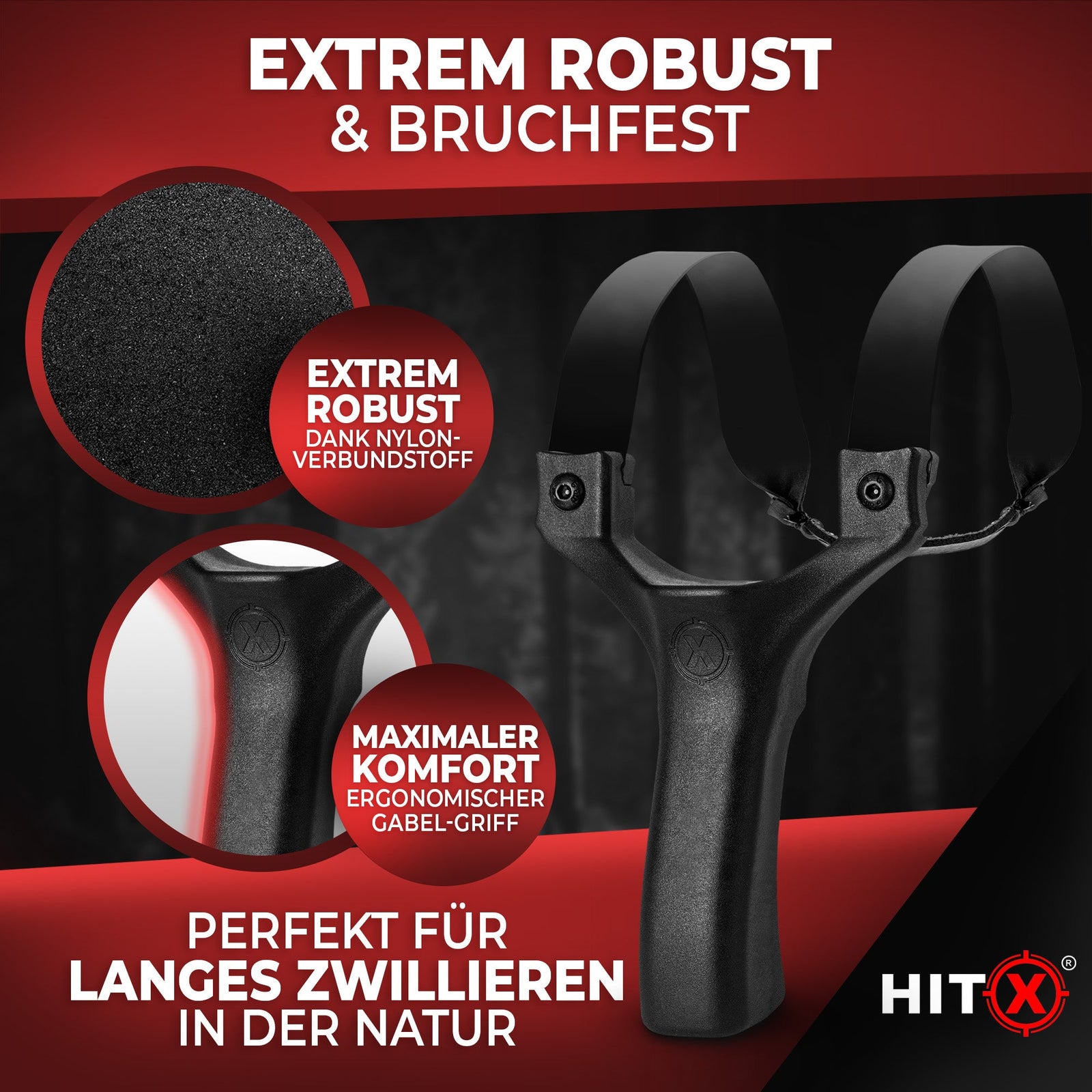 HITX Gamma slingshot in a bundle set