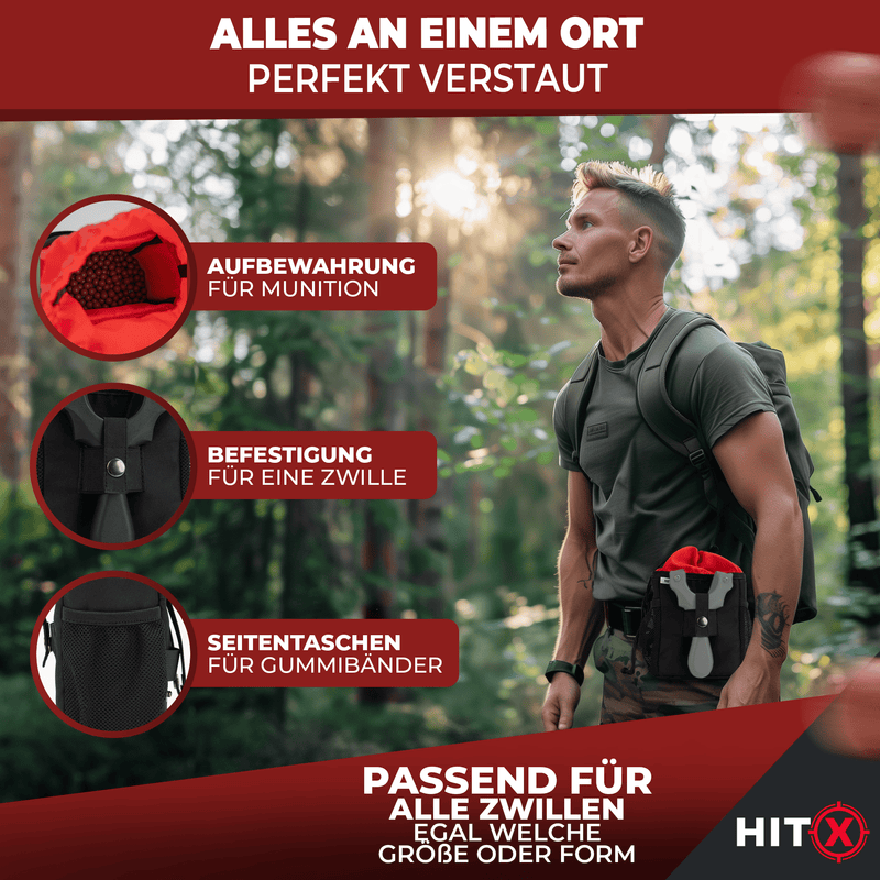 HITX Steinschleuder Tasche mit MOLLE - HITX
