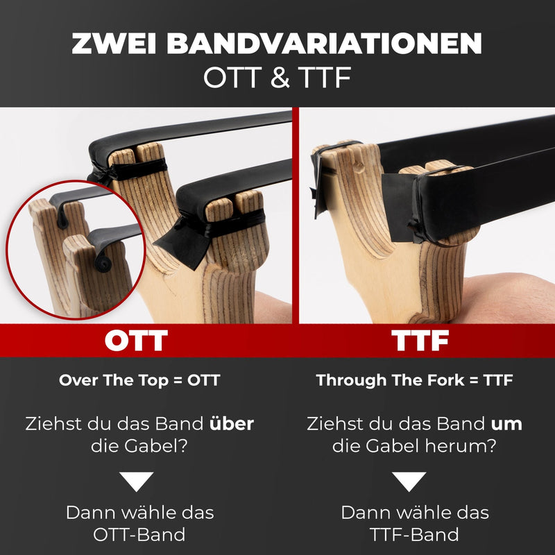 HITX Steinschleuder Gummi 10 Stück - HITX