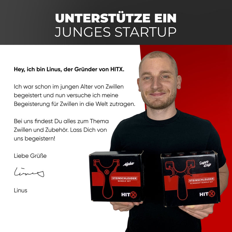 HITX Steinschleuder Gummi 10 Stück - HITX